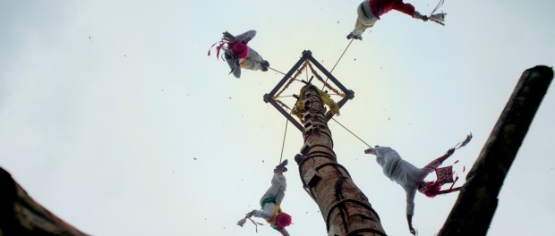 Carlos Matienzo Serment's "Bajudh," about the first woman to be part of the flying aspect of a dance ritual, screens Jan. 18 at The Bushnell's Great Hall as part of the Afro Latino Film Festival. (Courtesy of Afro Latino Film Festival)
