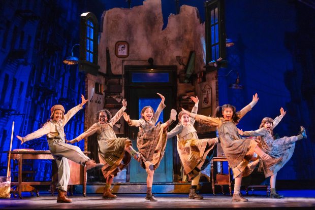 The national tour of "Annie" returns to Connecticut at the Oakdale Theatre in Wallingford Jan. 25-26. (Matthew Murphy/MurphyMade)