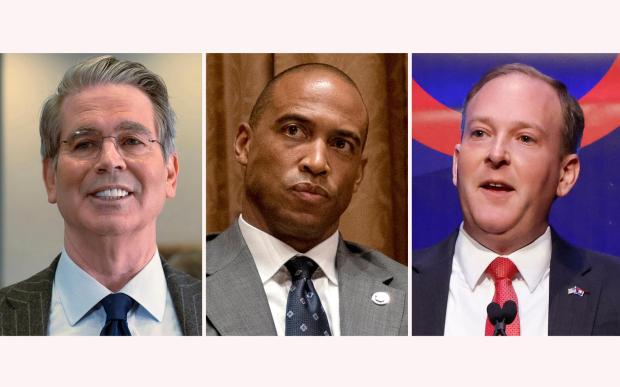 This combination photo of President-elect Donald Trump's nominees who will have confirmation hearings Thursday, Jan. 16