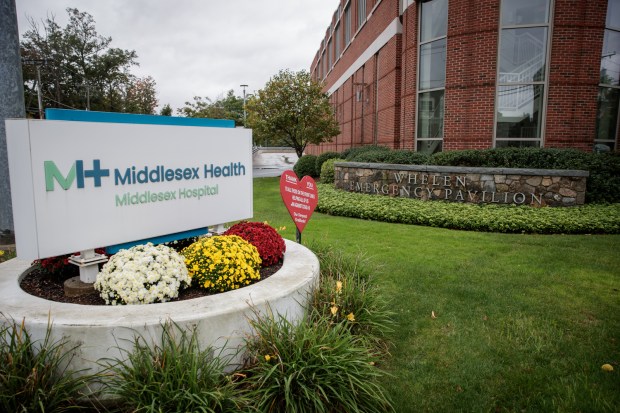 According to Dr. Jonathan Bankoff, chairman of Middlesex Health's Department of Emergency Medicine, the overcrowding could be a result of reduced staffing among nurses, ambulance drivers and others because of the COVID-19 pandemic. (Douglas Hook / Hartford Courant)